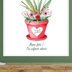 Coffret personnalisé affiche et bougie - Empreintes|Cadeaux.com Online