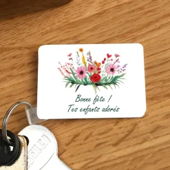 Coffret personnalisé affiche et porte-clés - Empreintes|Cadeaux.com Outlet