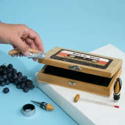 Coffret sommelier personnalisé - Retro K7 audio|Cadeaux.com Sale