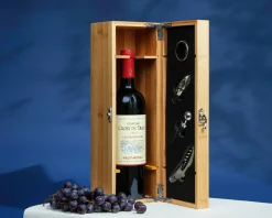Coffret sommelier personnalisé - 4 accessoires - Papa Royal|Cadeaux.com Outlet