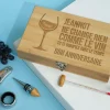 Coffret sommelier personnalisé anniversaire - 5 accessoires - Citation|Cadeaux.com Hot
