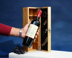 Coffret sommelier personnalisé - 4 accessoires - Prénom|Cadeaux.com Online