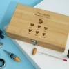 Coffret sommelier personnalisé - 5 accessoires - Papi et ses petits coeurs|Cadeaux.com Hot