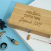 Coffret sommelier personnalisé - 5 accessoires - Texte|Cadeaux.com Discount