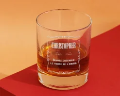 Coffret whisky - Verre à whisky et bouteille de whisky personnalisés|Cadeaux.com Clearance