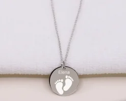 Collier empreinte pied Personnalisable|Cadeaux.com Clearance