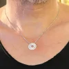 Collier homme personnalisé jeton sur chaîne|Cadeaux.com Discount