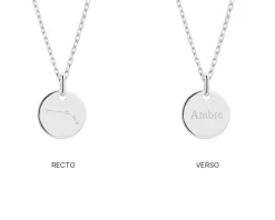 Collier personnalisé plaqué or ou argent - Constellations|Cadeaux.com