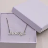 Collier Prénom - Plaqué or 18 carats, Argent ou Argent rosé|Cadeaux.com Discount