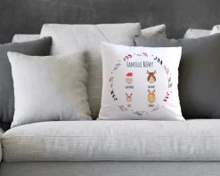 Coussin de Noël personnalisé - Family Circus|Cadeaux.com Online