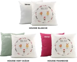 Coussin de Noël personnalisé - Family Circus|Cadeaux.com Online