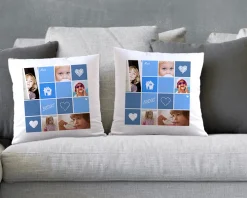 Coussin personnalisé - 5 Photos|Cadeaux.com New