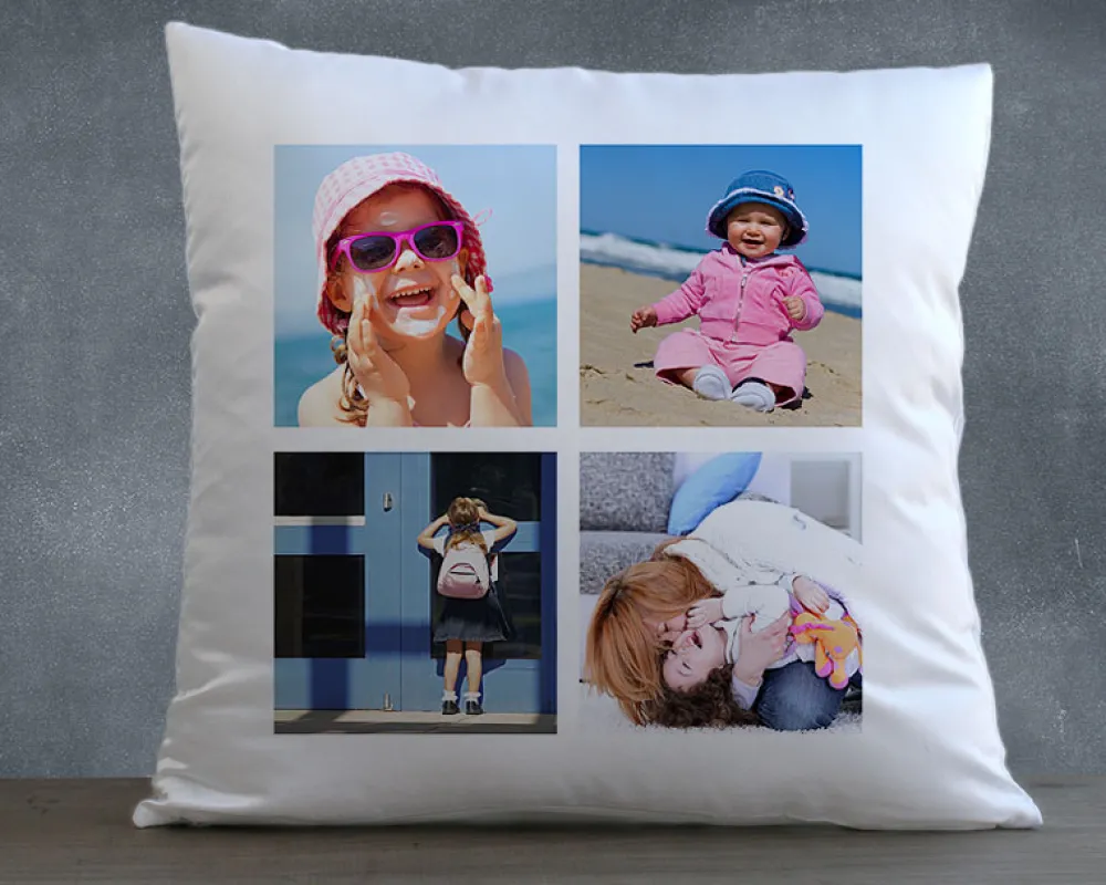 Coussin personnalisé - 4 Photos|Cadeaux.com Online