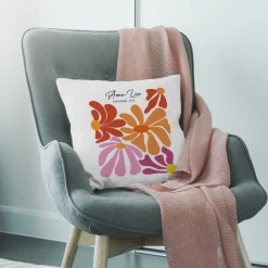 Coussin personnalisé - Botanique|Cadeaux.com