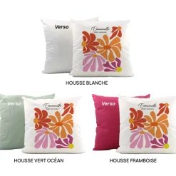 Coussin personnalisé - Botanique|Cadeaux.com