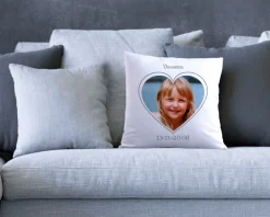 Coussin personnalisé - Coeur Photo|Cadeaux.com Online