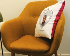 Coussin personnalisé - Coeur Photo|Cadeaux.com Online