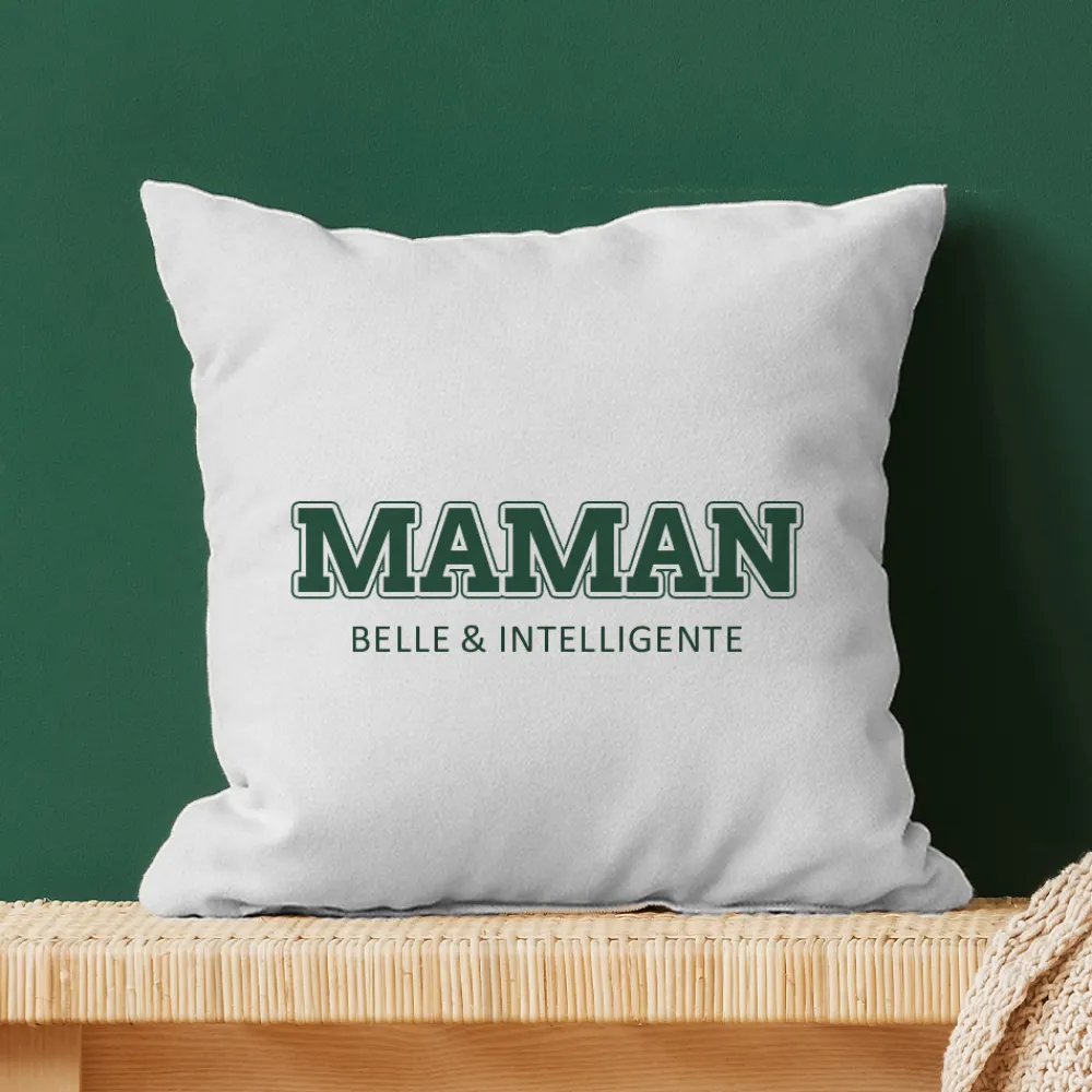 Coussin personnalisé - College Style|Cadeaux.com New
