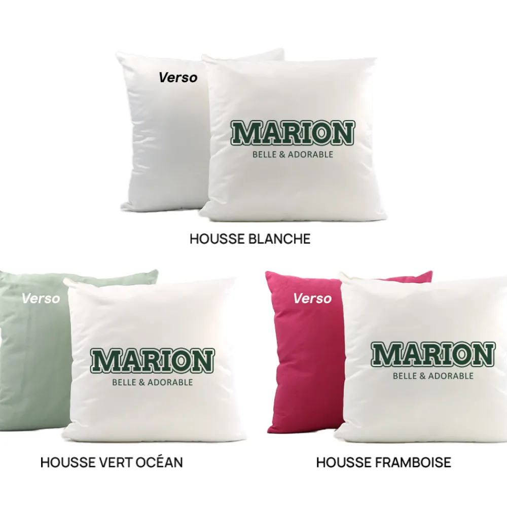 Coussin personnalisé - College Style|Cadeaux.com New