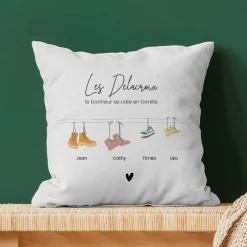 Coussin personnalisé - Famille Chaussures|Cadeaux.com Sale
