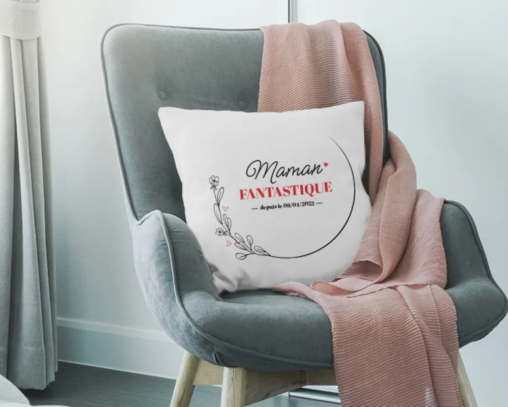 Coussin personnalisé - Maman Depuis|Cadeaux.com Discount