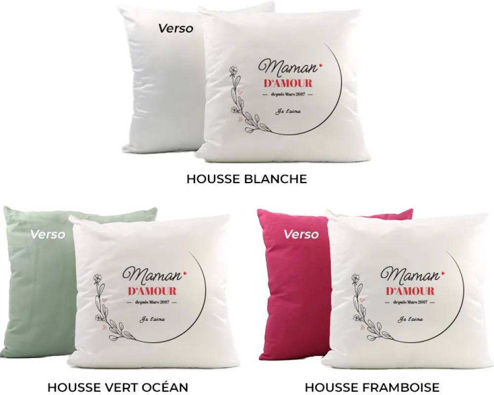 Coussin personnalisé - Maman Depuis|Cadeaux.com Discount