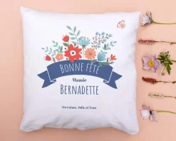 Coussin personnalisé - Mamie Fleurie|Cadeaux.com Clearance