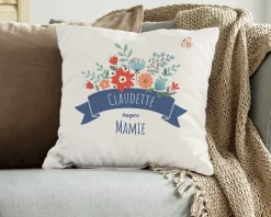 Coussin personnalisé - Mamie Fleurie|Cadeaux.com Clearance