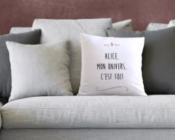 Coussin personnalisé - Message d'amour|Cadeaux.com Best