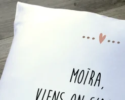 Coussin personnalisé - Message d'amour|Cadeaux.com Best