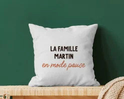 Coussin personnalisé - Message|Cadeaux.com