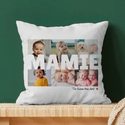 Coussin personnalisé - Multi photos famille|Cadeaux.com Hot