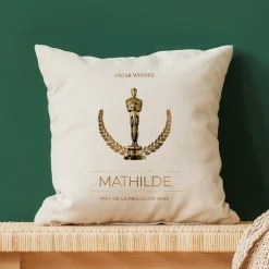 Coussin personnalisé - Oscars|Cadeaux.com Sale