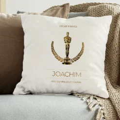 Coussin personnalisé - Oscars|Cadeaux.com Sale
