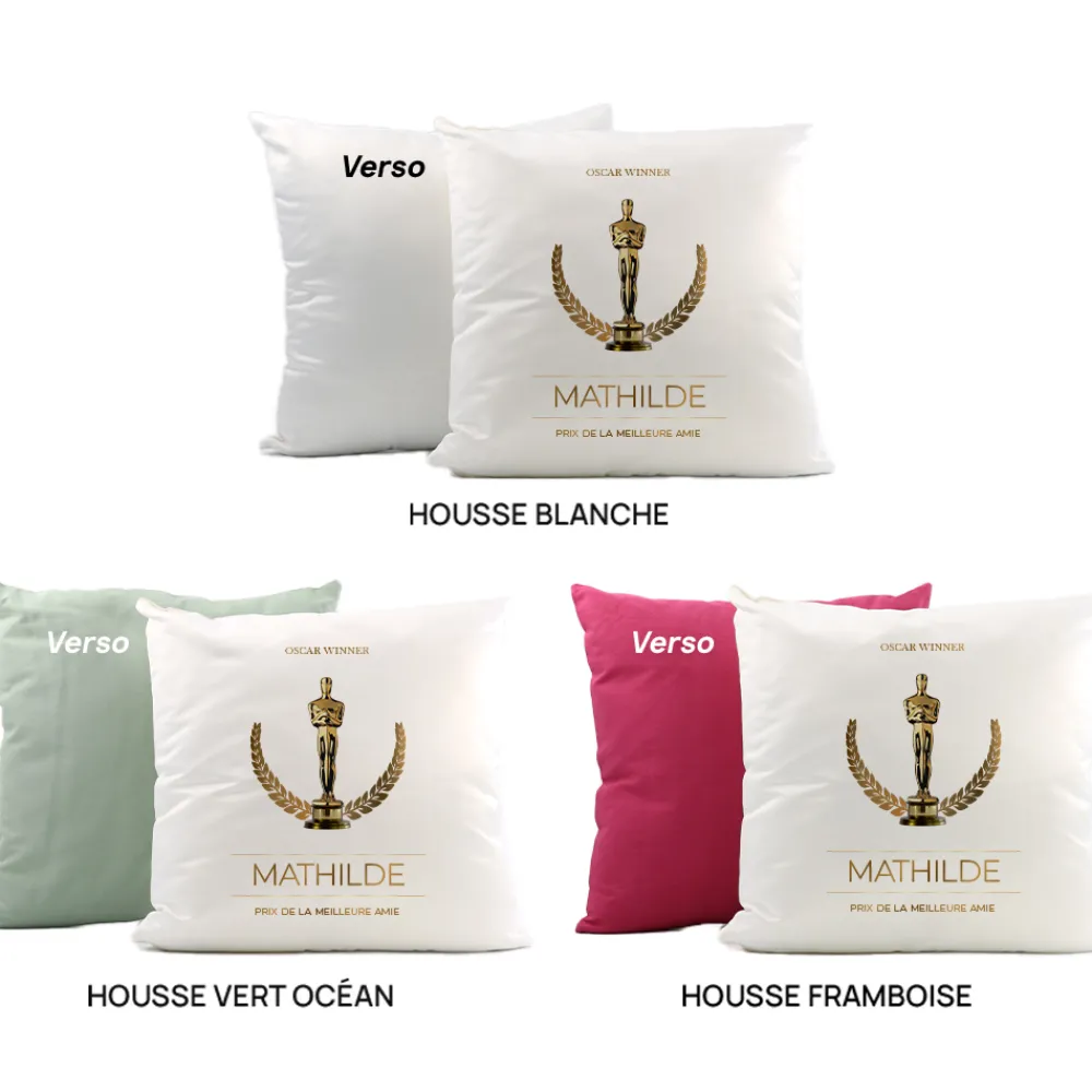 Coussin personnalisé - Oscars|Cadeaux.com Sale