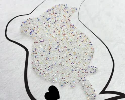 Coussin personnalisé - Rose Swarovski®|Cadeaux.com Online