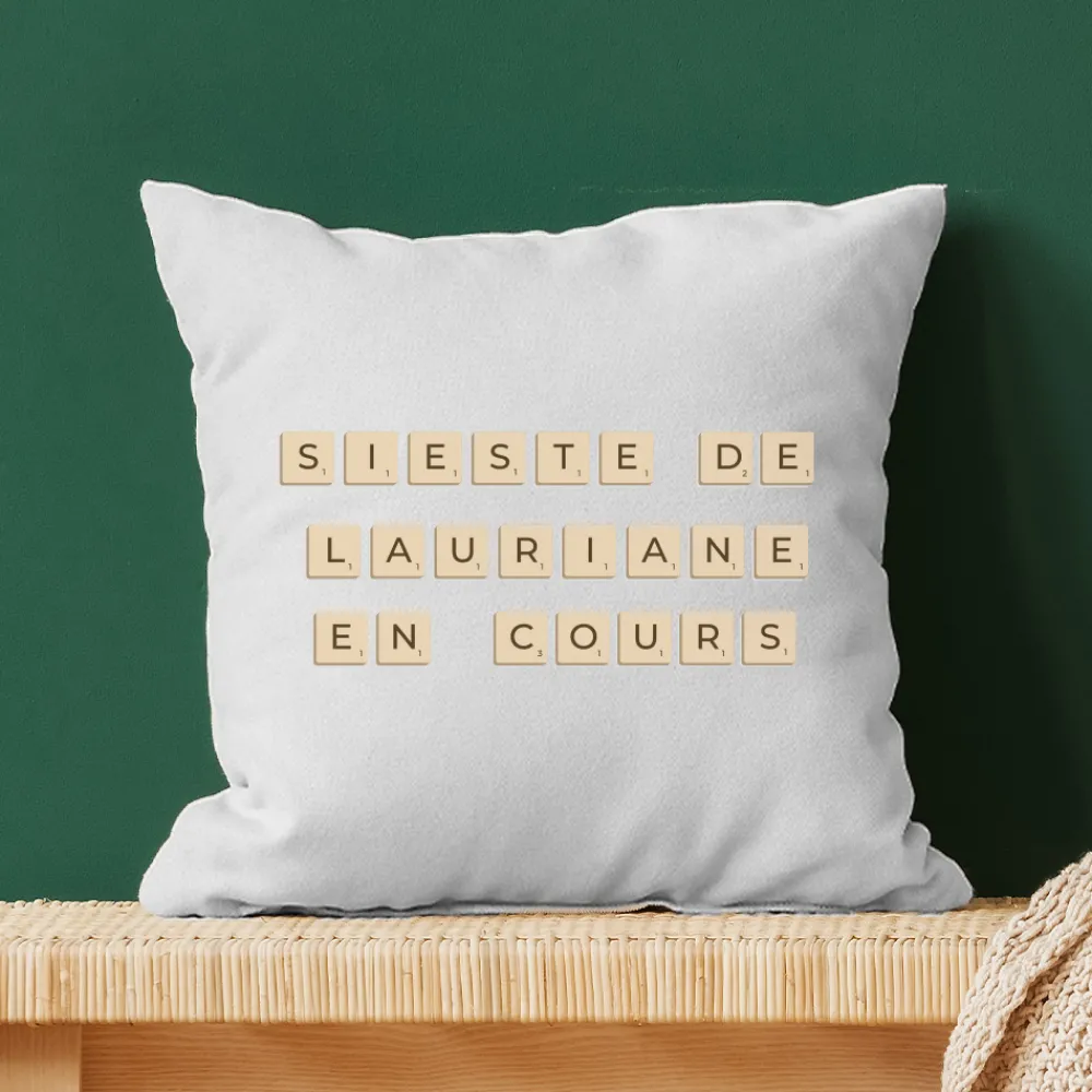 Coussin personnalisé - Scrabble|Cadeaux.com Hot