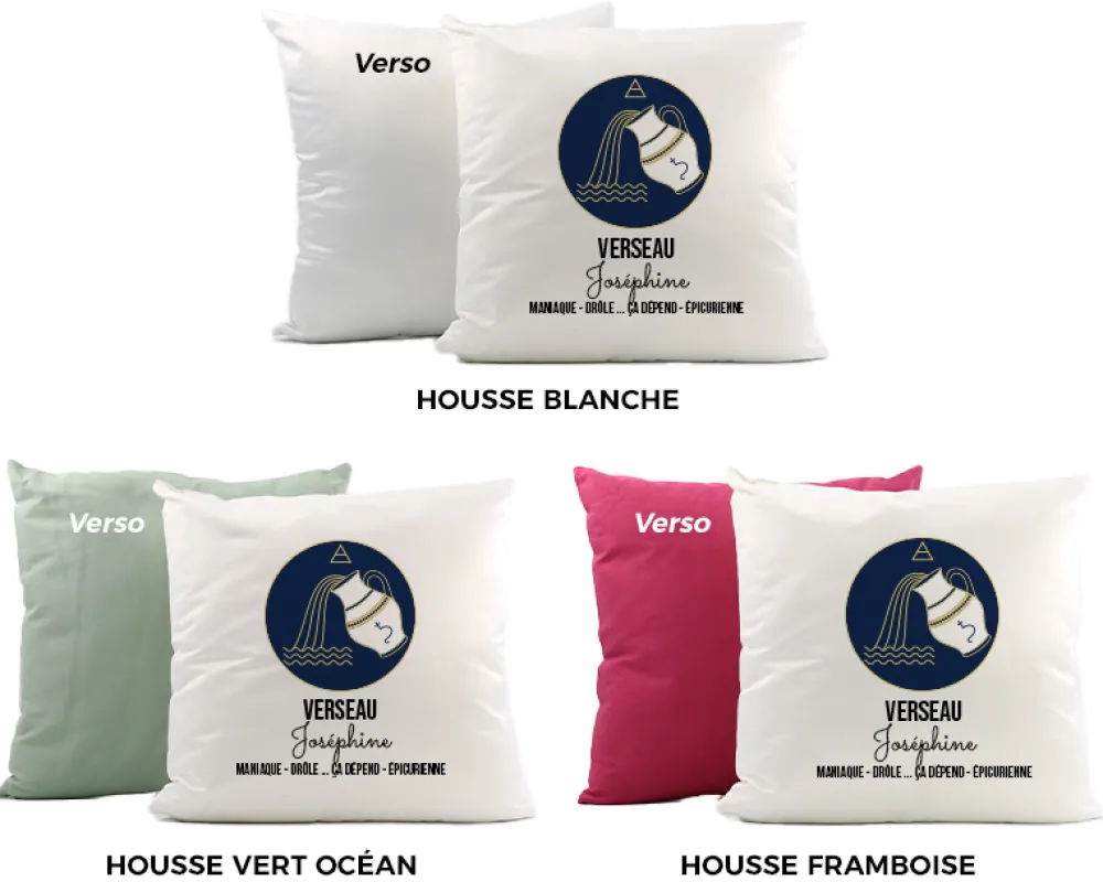 Coussin personnalisé - Signe Astrologique|Cadeaux.com Discount