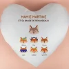 Coussin personnalisé coeur - Mamie Renard et sa meute|Cadeaux.com Outlet