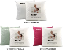 Coussin personnalisé photo - Définition Mamie|Cadeaux.com Clearance