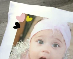 Coussin personnalisé photo - Naissance|Cadeaux.com Sale