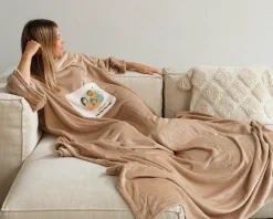 Couverture à manches personnalisée - Portrait de famille|Cadeaux.com Best