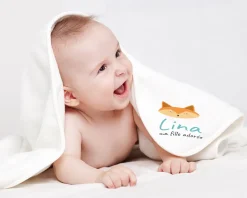 Couverture bébé personnalisée prénom - Renard|Cadeaux.com Hot