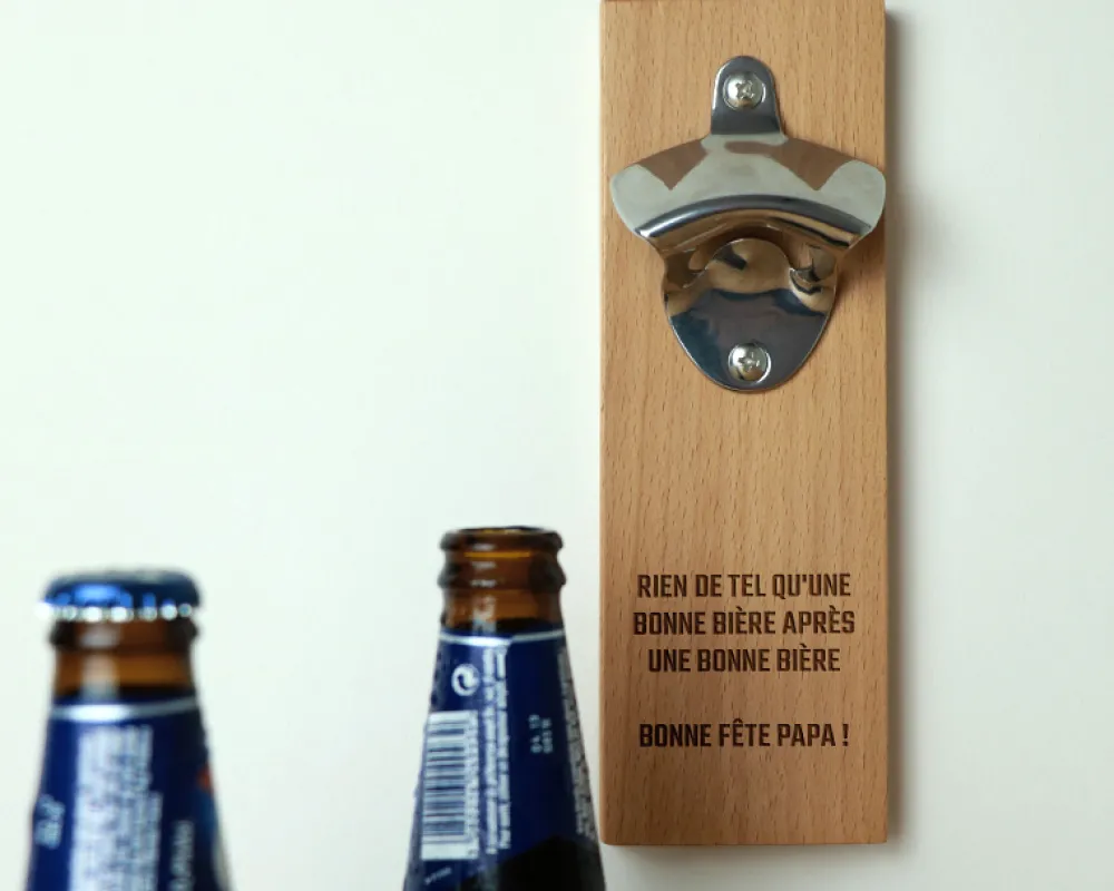 Décapsuleur mural personnalisé|Cadeaux.com Best