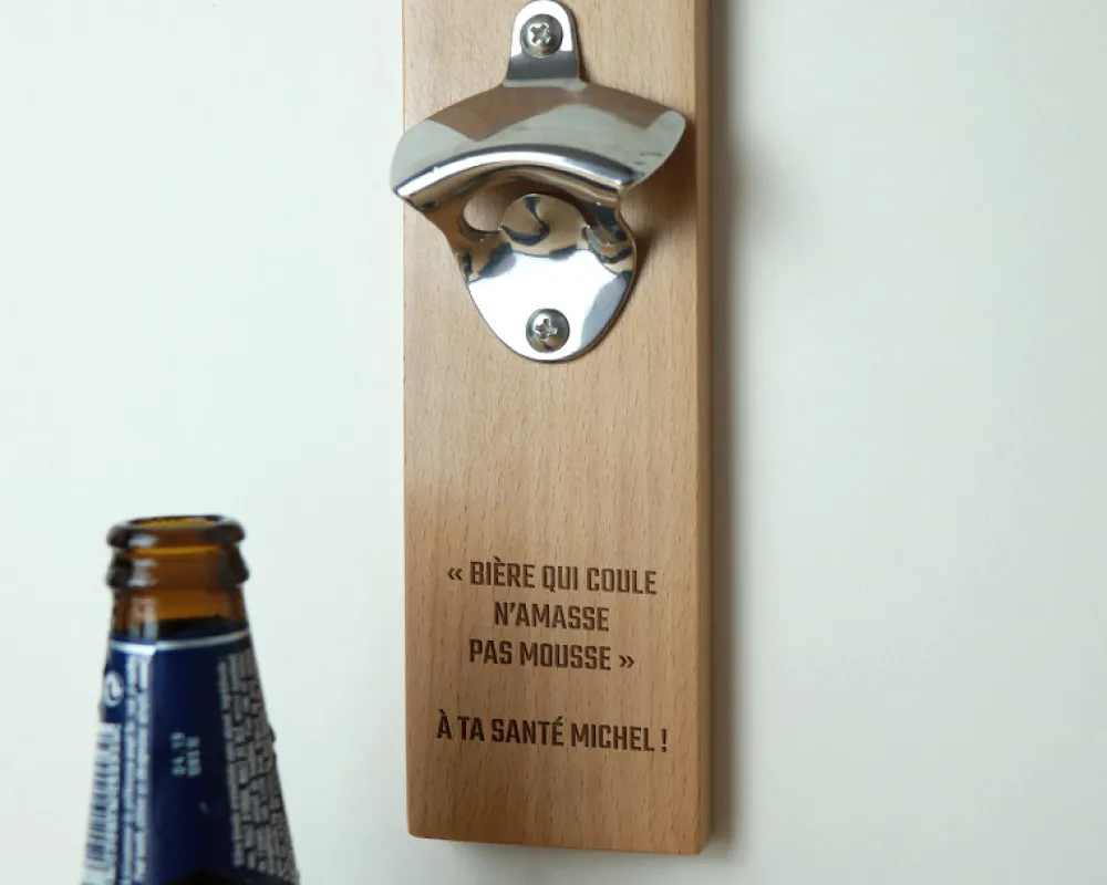 Décapsuleur mural personnalisé|Cadeaux.com Best