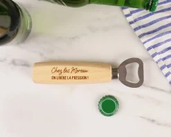 Décapsuleur personnalisé gravé - Message|Cadeaux.com Best