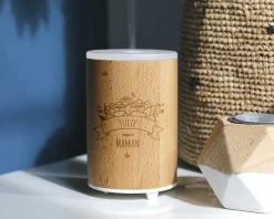 Diffuseur d'huile essentielle gravé - Maman Fleurie|Cadeaux.com Clearance