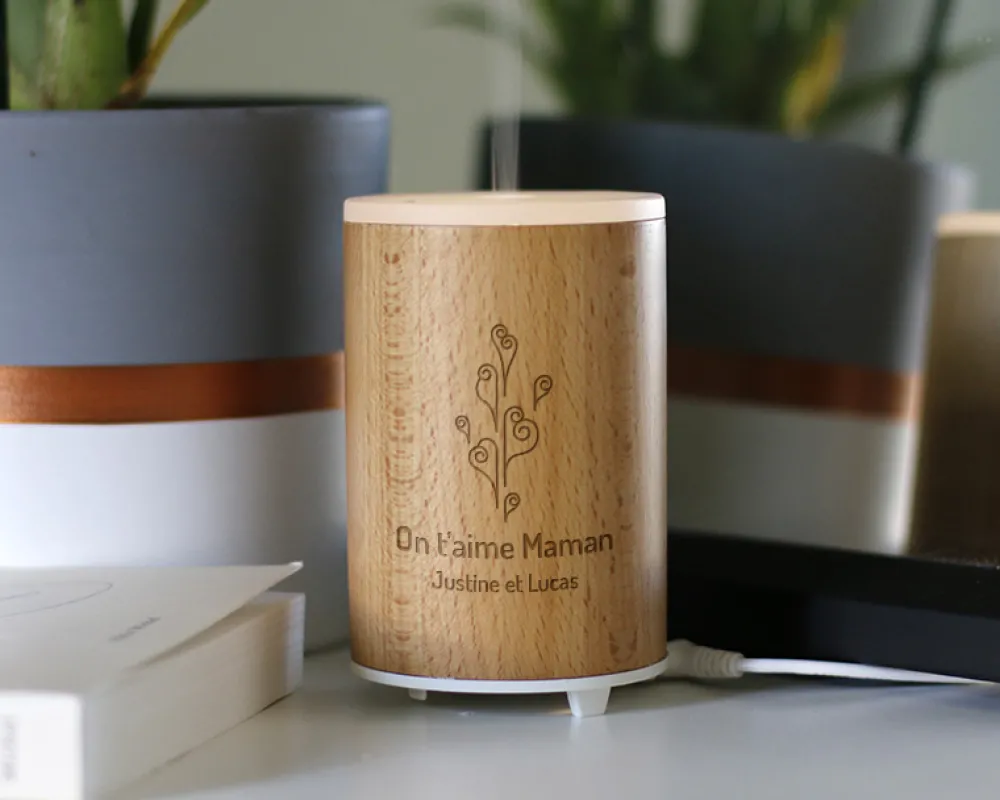 Diffuseur d'huile essentielle personnalisable - Nuages|Cadeaux.com Best