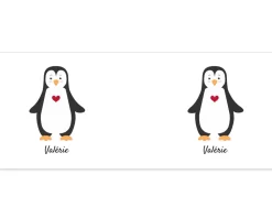 Duo de mugs personnalisés prénoms couple - Pingouins|Cadeaux.com Hot
