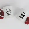 Duo de mugs personnalisés prénoms couple - Mr & Mrs|Cadeaux.com Online